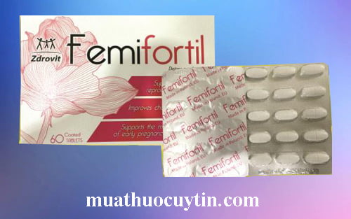 Giá thuốc Femifortil mua ở âu, thuốc Fermifortil giá bao nhiêu