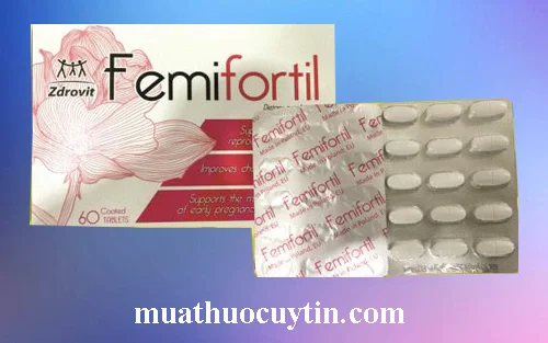 Giá thuốc Femifortil mua ở âu, thuốc Fermifortil giá bao nhiêu