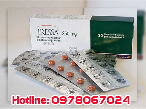 Thuốc Iressa 250mg Geftinib điều tị ung thư phổi không tế bào nhỏ. Thuốc Iressa 250mg là thuốc điều trị trúng đích giá bao nhiêu mua ở đâu chính hãng
