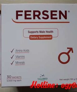 Thuốc Fersen giá bao nhiêu, thuốc fersen mua ở đâu Hà NỘi, thuốc fersen bổ tinh trùng