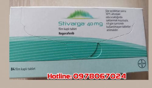 Thuốc Stivarga 40mg giá bao nhiêu mua ở đâu chính hãng, thuốc Stivarga 40mg điều trị ung thư