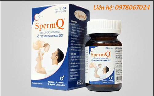 Giá thuốc SpermQ bán ở đâu giá bao nhiêu mua ở đâu Hà Nội, TPHCM