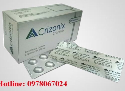 Thuốc Crizonix 250mg Crizotinib giá bao nhiêu