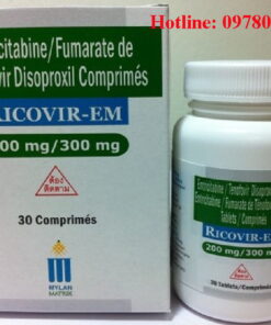 Thuốc ricovir em 300mg 200mg giá bao nhiêu, thuốc ricovir em mua ở đâu