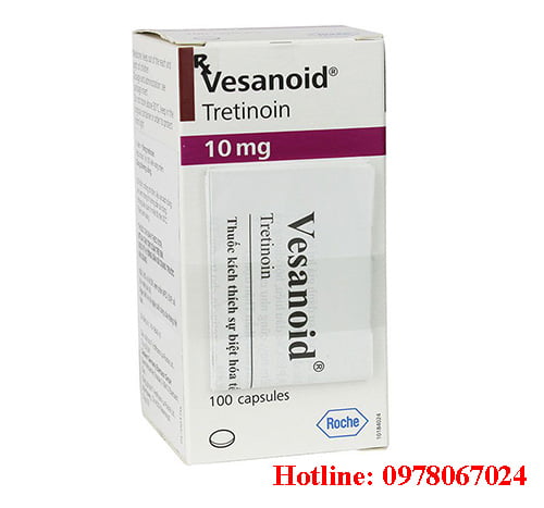 Thuốc Vesanoid 10mg bán ở đâu, thuốc Vesanoid giá bao nhiêu
