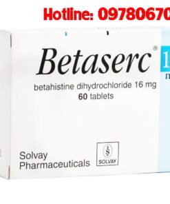 Thuốc Betaserc 16mg giá bao nhiêu, thuốc Betaserc 16mg mua ở đâu, thuốc Betaserc điều trị bệnh gì