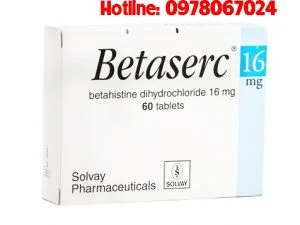 Thuốc Betaserc 16mg giá bao nhiêu, thuốc Betaserc 16mg mua ở đâu, thuốc Betaserc điều trị bệnh gì