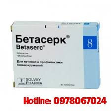Thuốc Betaserc 8mg giá bao nhiêu, thuốc Betaserc 8mg mua ở đâu