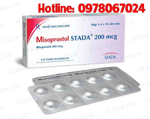 thuốc Misoprostol 200mcg stada giá bao nhiêu, thuốc misoprostol 200mcg mua ở đâu
