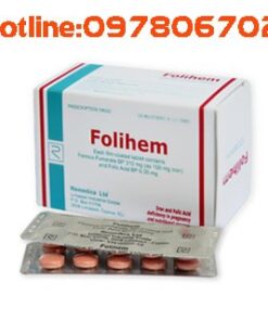 Thuốc Folihem giá bao nhiêu, thuốc sắt Folihem mua ở đâu