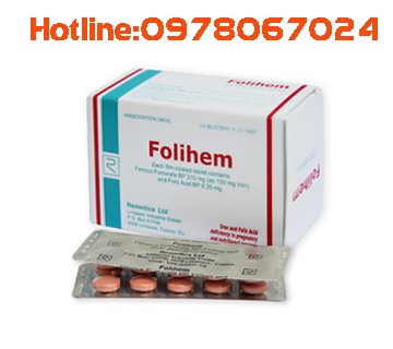 Thuốc Folihem giá bao nhiêu, thuốc sắt Folihem mua ở đâu