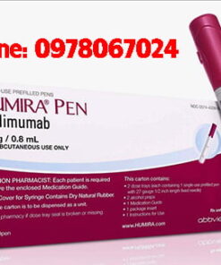 Thuốc Humira 40mg giá bao nhiêu, thuốc Humira mua ở đâu, thuốc sinh học Humira