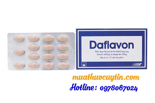 Thuốc Daflavon mua ở đâu, thuốc Daflavon giá bao nhiêu
