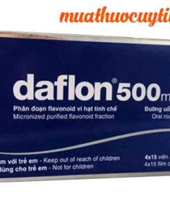 Thuốc Daflon 500mg giá bao nhiêu, thuốc Daflon 500mg mua ở đâu