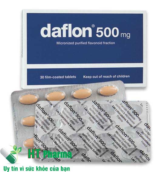Thuốc Daflon 500mg có tác dụng gì