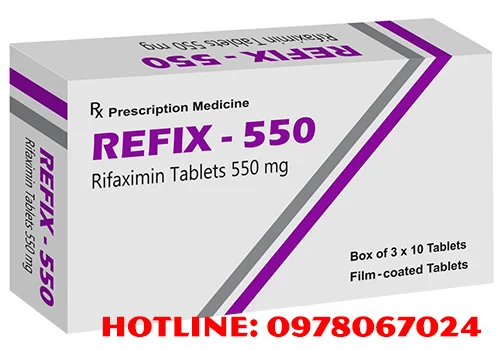 thuốc Refix 550mg giá bao nhiêu, thuốc Refix mua ở đâu