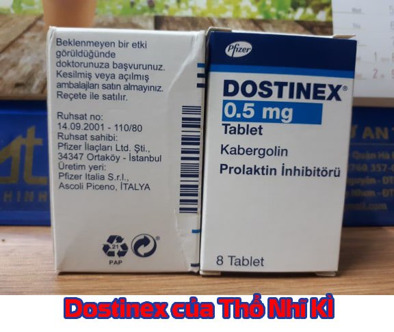 Thuốc Dostinex 0.5mg của Thổ Nhĩ Kì