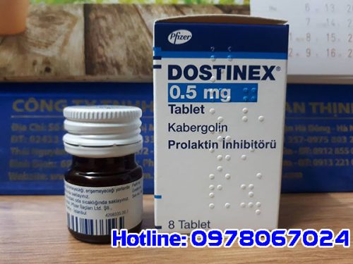 Thuốc Dostinex 0.5mg là thuốc gì, thuốc dostinex o.5mg mua ở đâu, thuốc Dostinex 0.5mg giá bao nhiêu tiền