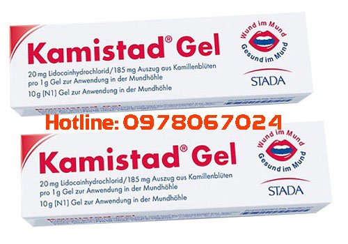 Thuốc Kamistad gel giá bao nhiêu, thuốc nhiệt miệng kamistad, sử dụng để bôi lỡ loét miệng