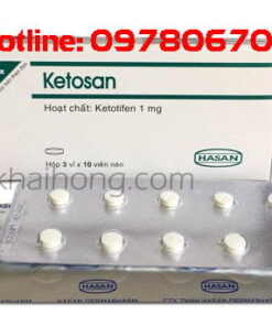 Thuốc ketosan 1mg giá bao nhiêu, thuốc ketosan mua ở đâu, chữa bệnh gì, có tác dụng gì