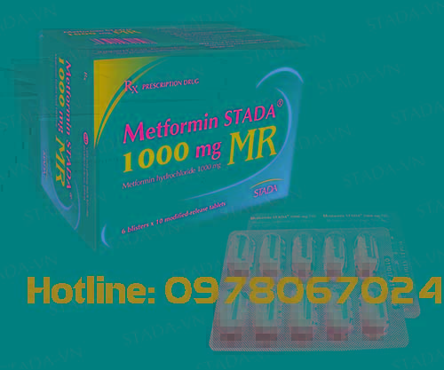Thuốc Metformin 1000mg Stada có tác dụng gì, mua ở đâu, giá bao nhiêu chính hãng