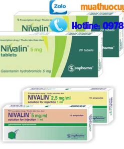 Thuốc Nivalin dạng viên giá bao nhiêu, thuốc Noivalin dạng tiêm mua ở đâu