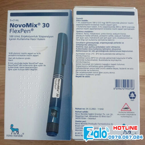 Thuốc Novomix bút tiêm tiểu đường mua ở đâu chính hãng