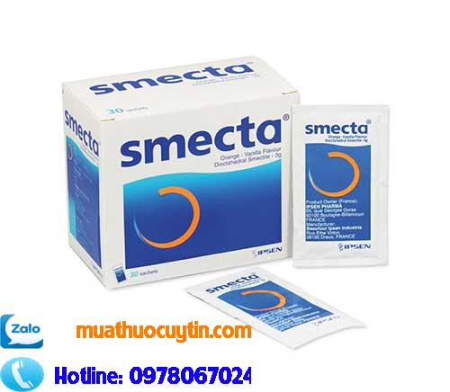 Thuốc Smecta giá bao nhiêu, thuốc smecta mua ở đâu, thuốc smecta có tác dụng gì
