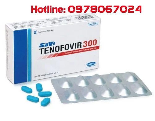 Thuốc Tenofovir Savi 300mg là thuốc gì, thuốc Tenofovir savi giá bao nhiêu, thuốc tenofovir savi 300mg có tác dụng gì, thuốc tenofovir savi mua ở đâu