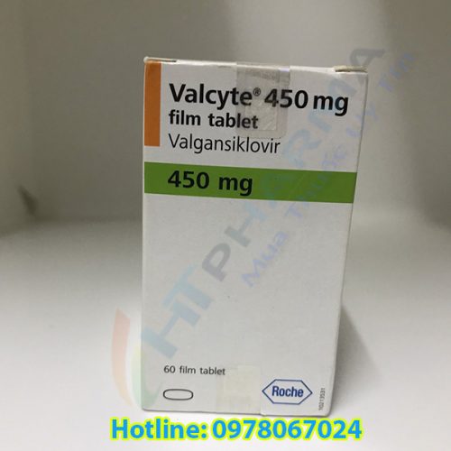 thuốc Valcyte 450 giá bao nhiêu