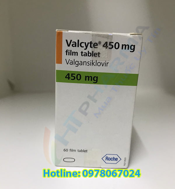 thuốc Valcyte 450 giá bao nhiêu