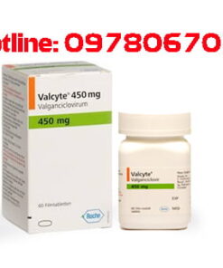 Thuốc Valcyte 450mg giá bao nhiêu, thuốc Valcyte 450mg mua ở đâu, thuốc Valcyte là thuốc gì, có tác dụng gì