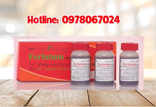 thuốc ferlatum bổ sung sắt giá bao nhiêu, thuốc ferlatum bổ máu mua ở đâu