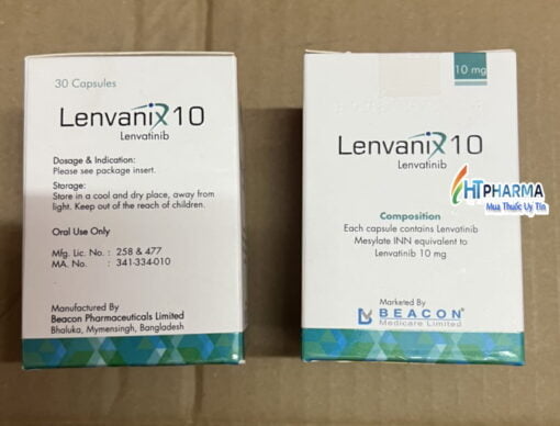 Thuốc Lenvanix 10 trị ung thư mua ở đâu hà nội, thành phố hồ chí minh