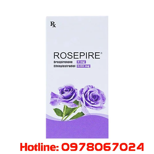thuốc rosepire màu tím mua ở đâu, thuốc tránh thai rosepire có tốt không