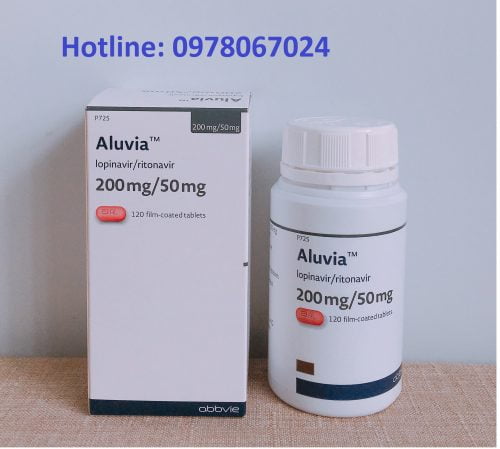 thuốc Aluvia chứa 2 hoạt chất thuốc lopinavir + ritonavir điều trị HIV, thuốc aluvia giá bao nhiêu mua ở đâu chính hãng