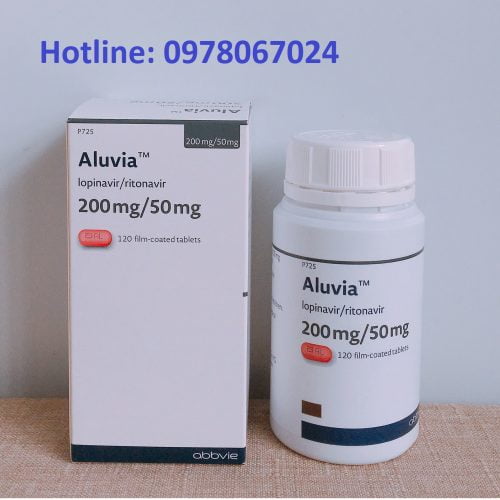 thuốc Aluvia chứa 2 hoạt chất thuốc lopinavir + ritonavir điều trị HIV, thuốc aluvia giá bao nhiêu mua ở đâu chính hãng