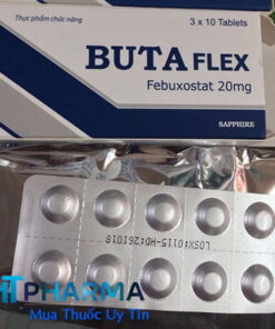thuốc Butaflex 20mg Febuxostat giá bao nhiêu mua ở đâu chính hãng