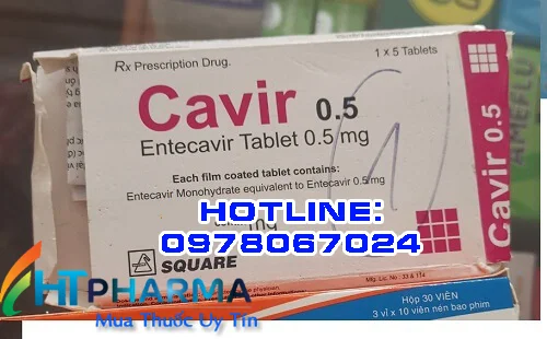 thuốc Cavir điều trị viêm gan B, thuốc Cavir giá bao nhiêu mua ở đâu chính hãng