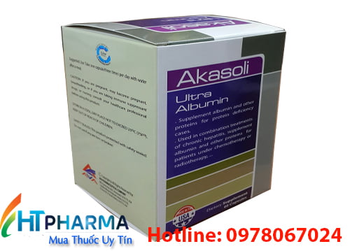 thuốc Akasoli Ultra Albumin là thuốc gì, giá bao nhiêu mua ở đâu chính hãng, công dụng thuốc akasoli có tốt không