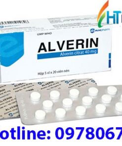 thuốc alverin citrat là thuốc gì, giá bao nhiêu mua ở đâu chính hãng, thuốc alverin có tác dụng gì