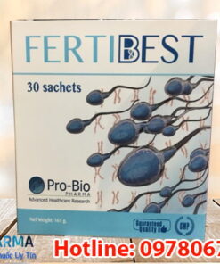 thuốc Fertibest là thuốc gì? có tác dụng gì? giá bao nhiêu mua ở đâu? công dụng thuốc Fertibest bổ tinh trùng