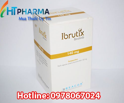 thuốc Ibrutix 140mg Ibrutinib giá bao nhiêu mua ở đâu chính hãng, công dụng thuốc ibrutix điều trị ung thư