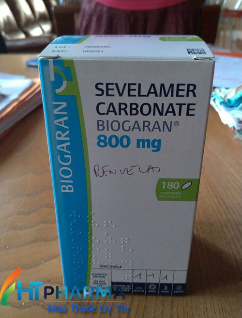 thuốc Sevelamer Biogaran giá bao nhiêu mua ở đâu chính hãng