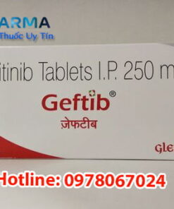 Thuốc Geftib 250mg Gefitinib điều trị ung thư phổi không tế bào nhỏ, thuốc geftib giá bao nhiêu mua ở đâu chính hãng