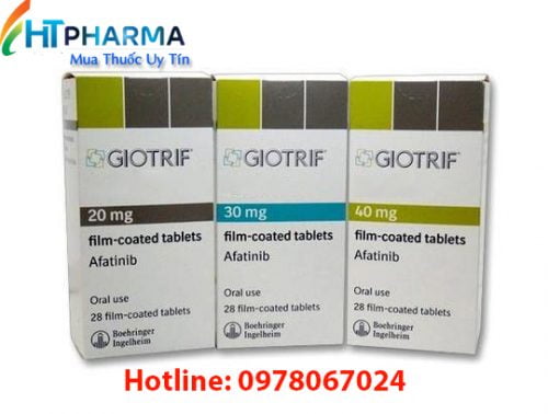 thuốc Giotrif là thuốc gì? giá bao nhiêu? mua ở đâu? công dụng thuốc Afatinib 40mg