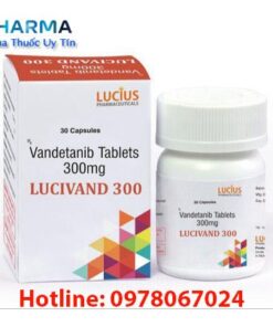 thuốc Lucivand 300mg vandetanib là thuốc gì? có tác dụng gì? công dụng thuốc Lucivand 300mg giá bao nhiêu mua ở đâu