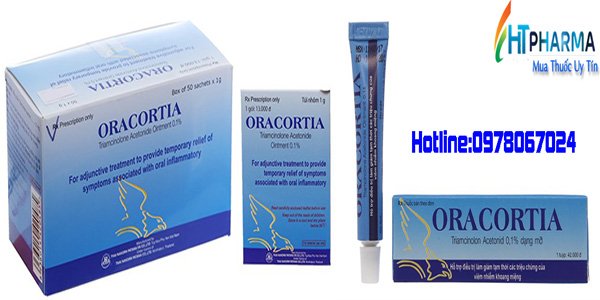 Giá thuốc bôi nhiệt miệng Oracortia