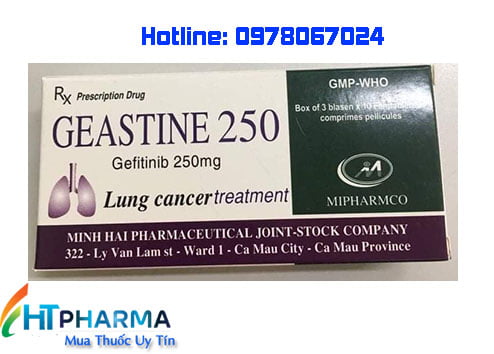 Giá thuốc Geastine 250mg