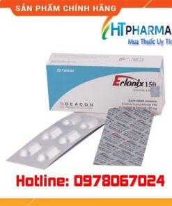 thuốc Erlonix 150 Erlotinib là thuốc gì? giá bao nhiêu? mua ở đâu chính hãng